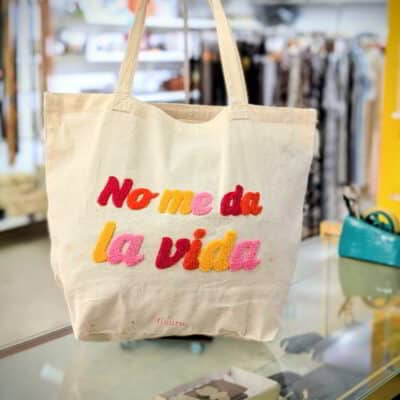 Tote Bag FIsura "No me da la vida" en Zafra